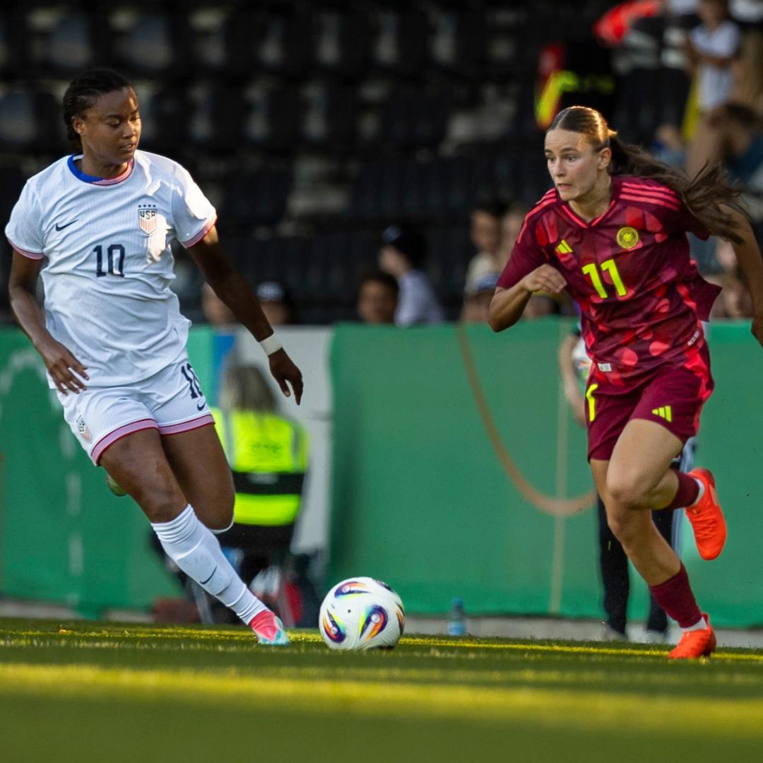 U.S. Under-23 Women’s National Team Defeats Germany, 2-1, on Late Goal from Evelyn Shores