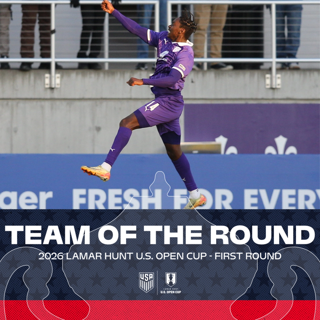 2026 U.S. Open Cup Team of the Round - First Round