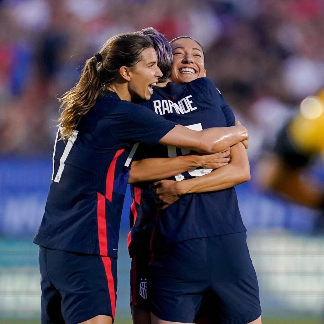 Tobin Heath Christen Press Manchester United Score First Goals