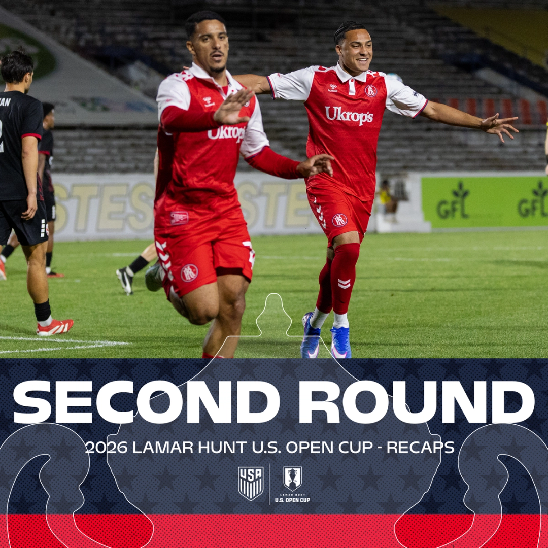 2026 U.S. Open Cup’s Second Round Concludes with Tight Contests from Coast to Coast