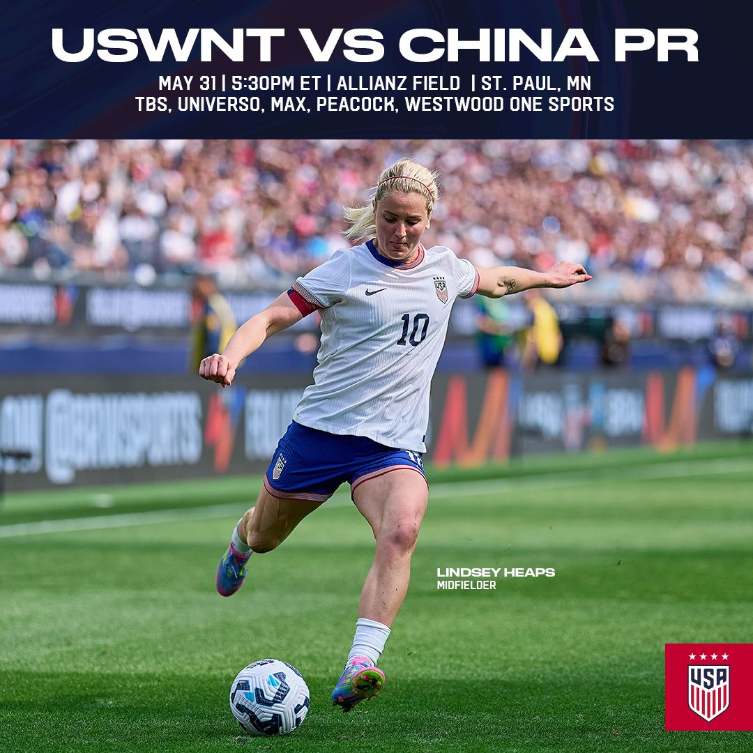 Five Things to Know: USWNT vs. China PR