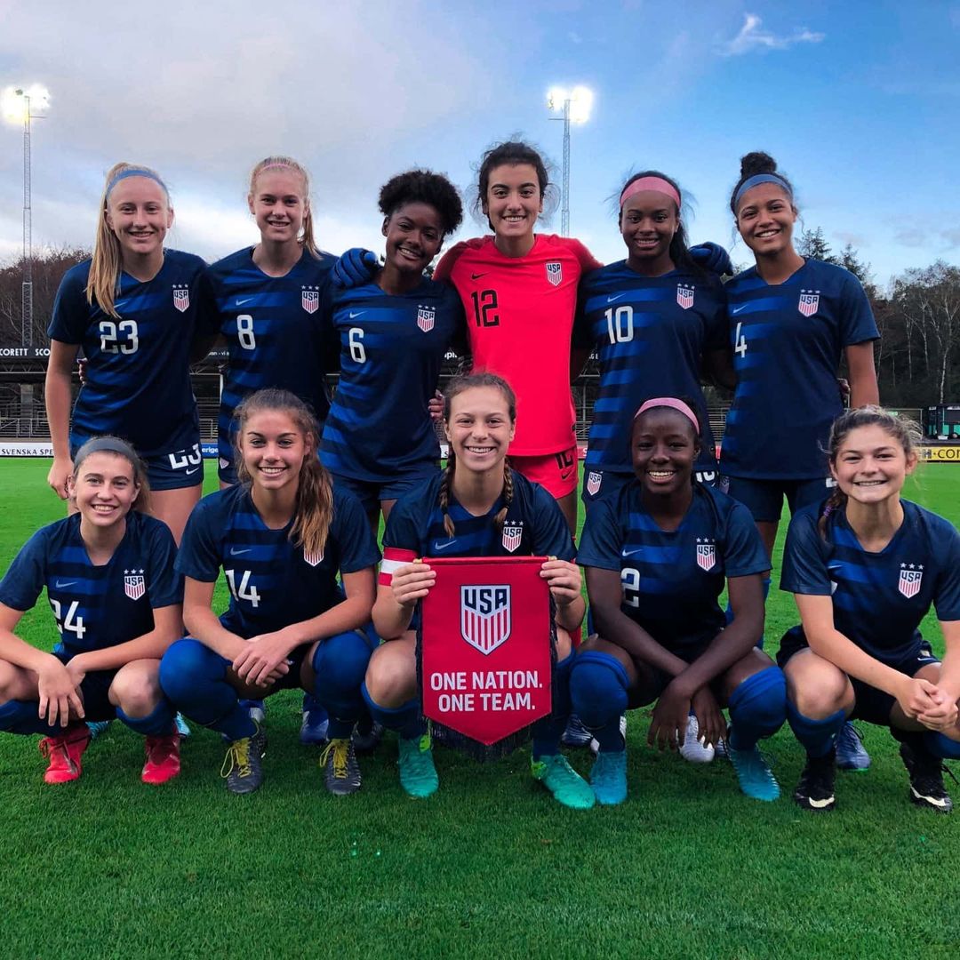 US U17 WNT Draws 1 1 With Germany To Finish Friendly Tournament In Sweden