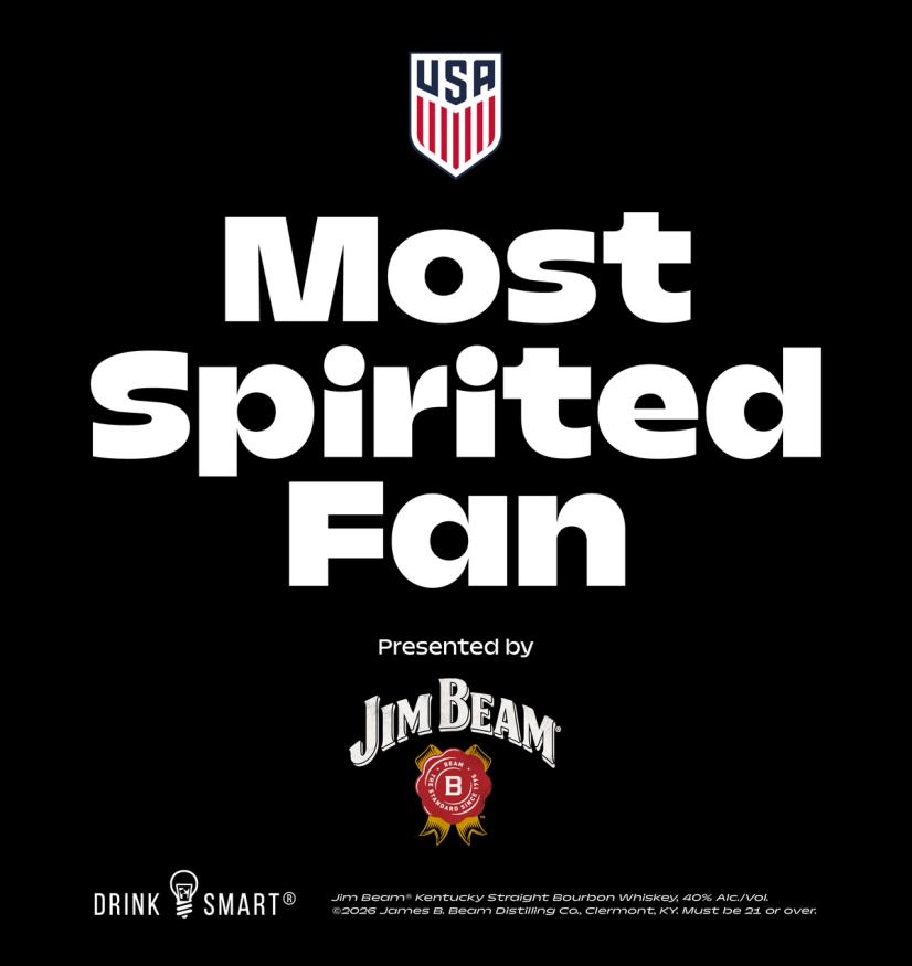 Graphic with Most Spirited Fan presented by Jim Beam