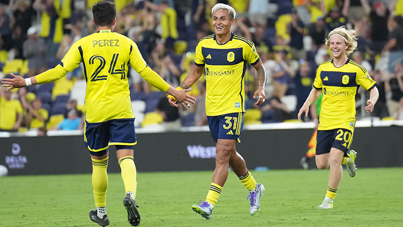 Nashville SC celebrates