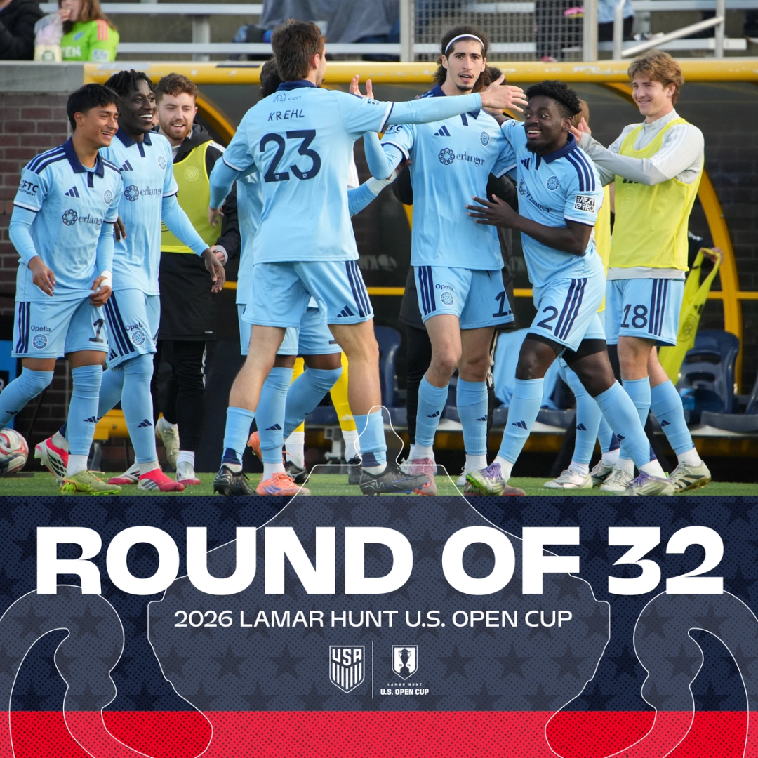 Round of 32 Schedule Set for 2026 Lamar Hunt U.S. Open Cup as 16 Major League Soccer Clubs Enter Competition