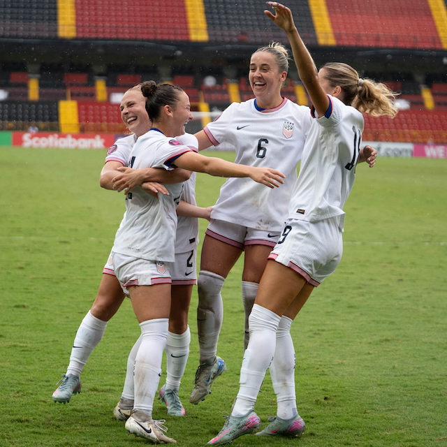 U.S. Under-20 WNT Defeats Costa Rica 4-0 to Win Group A at 2025 Concacaf Women’s U-20 Championship