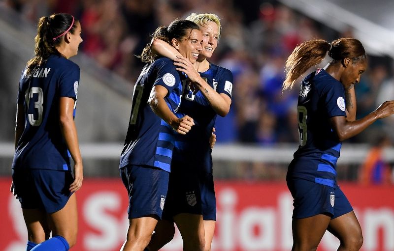 Tobin Heath Megan Rapinoe