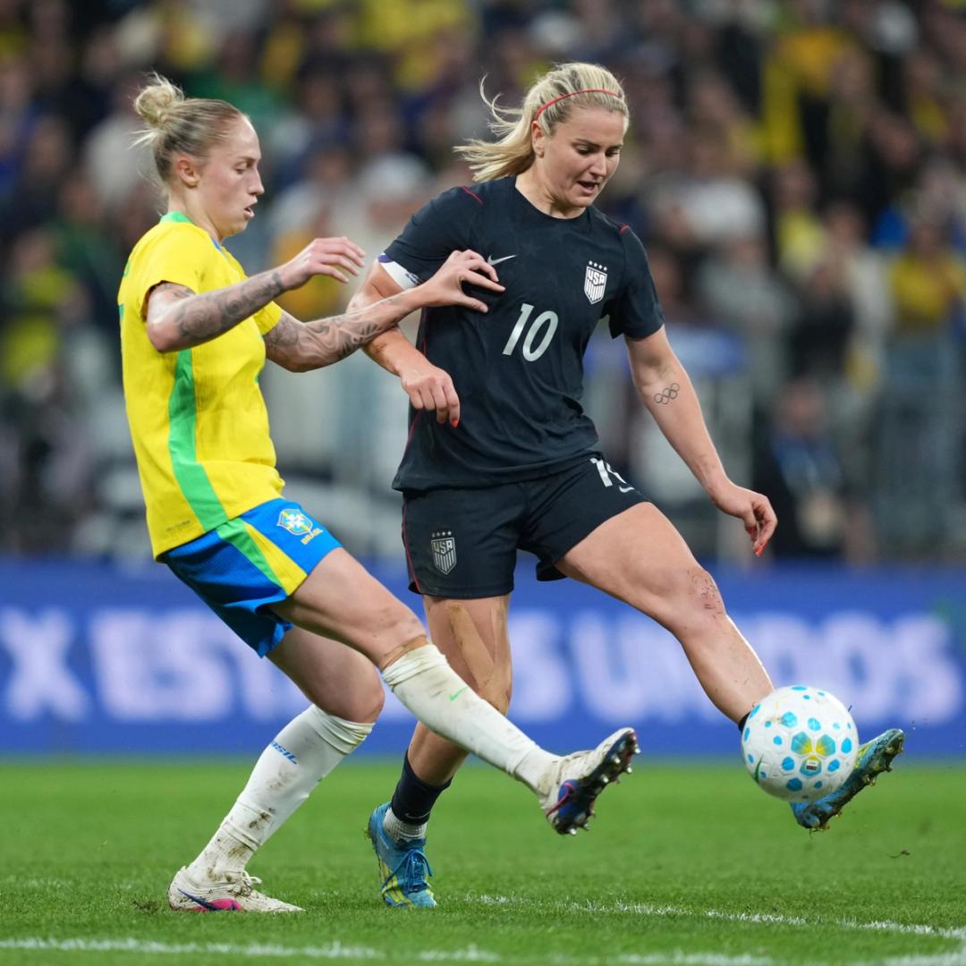 USWNT Embraces Lessons Learned Against Brazil Ahead of Fortaleza Rematch