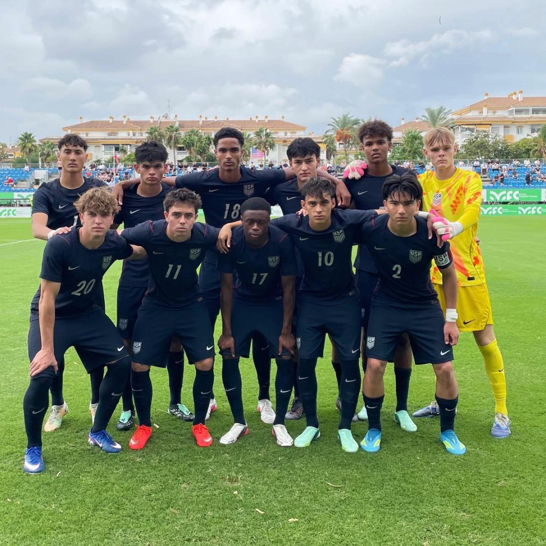 U.S. Under-17 Men's National Team Splits Four Matches in Spain