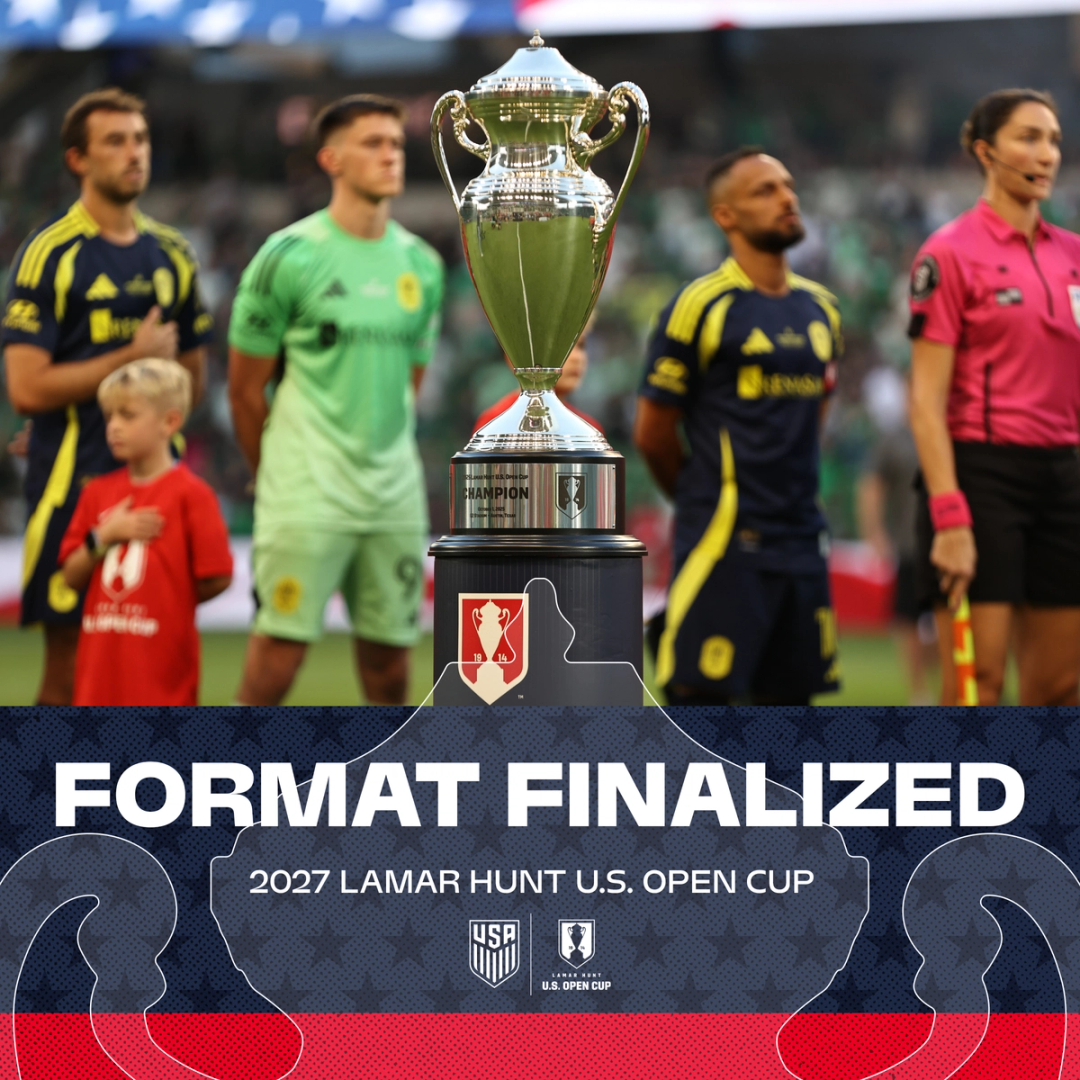 Format Finalized for 2027 Lamar Hunt U.S. Open Cup Featuring All 27 U.S.-Based MLS Teams