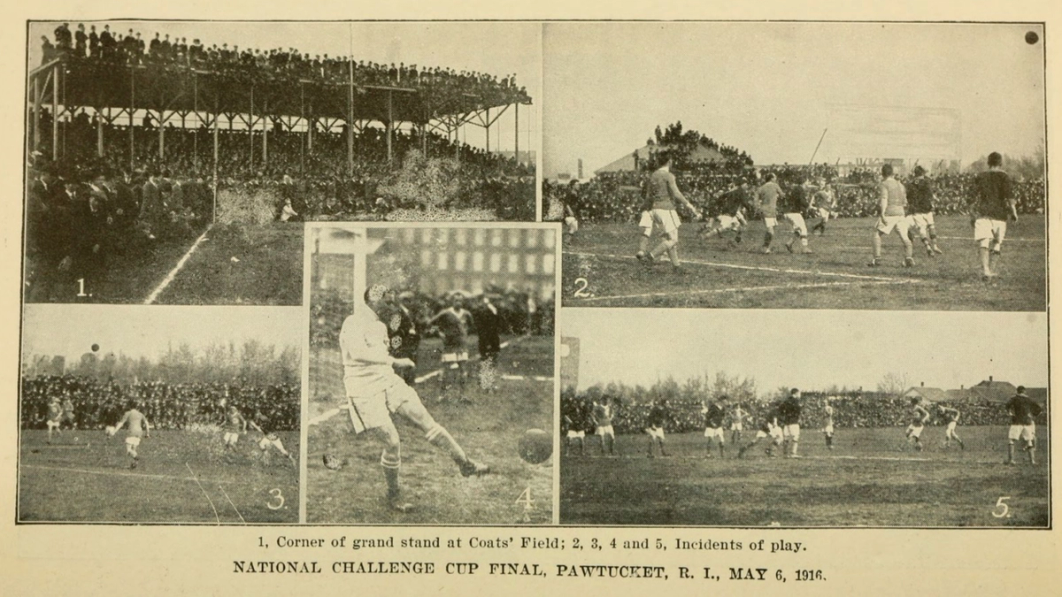Coats Field hosted the 1916 U.S. Open Cup Final between Bethlehem Steel and the Fall River Rovers