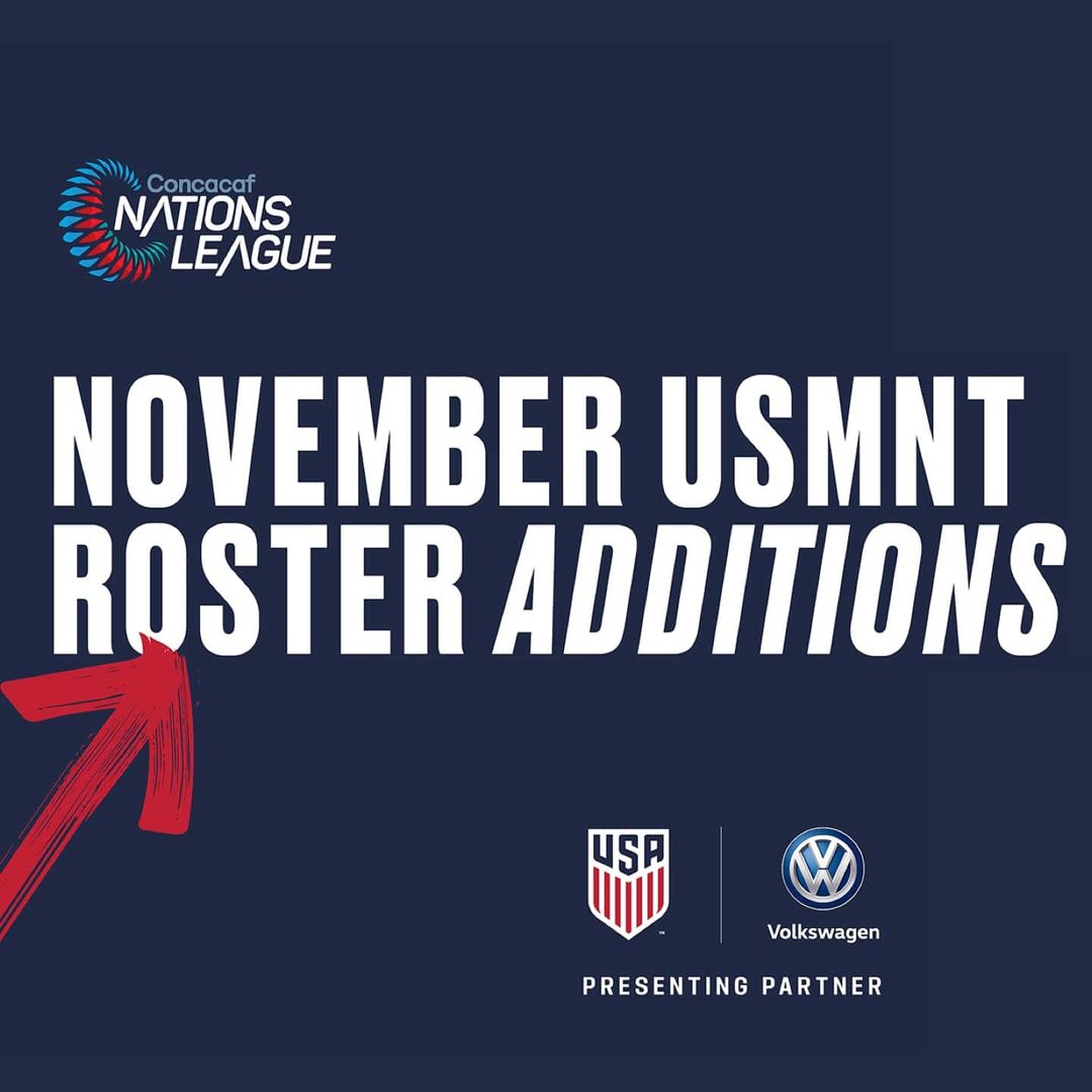 Nine Players Added To USMNT Roster For Concacaf Nations League Matches Against Canada Cuba