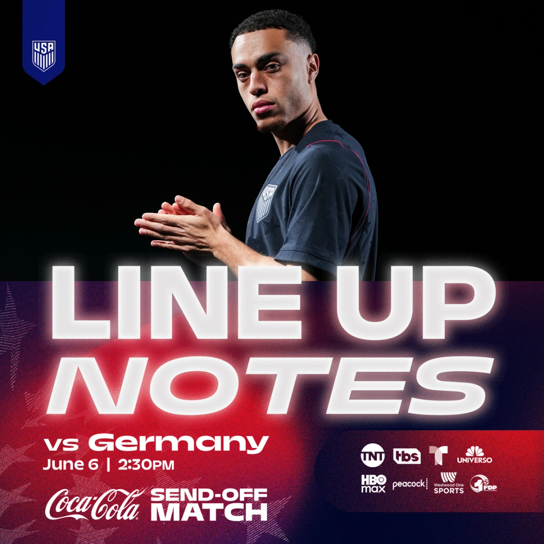 USMNT vs. Germany: Starting XI & Lineup Notes