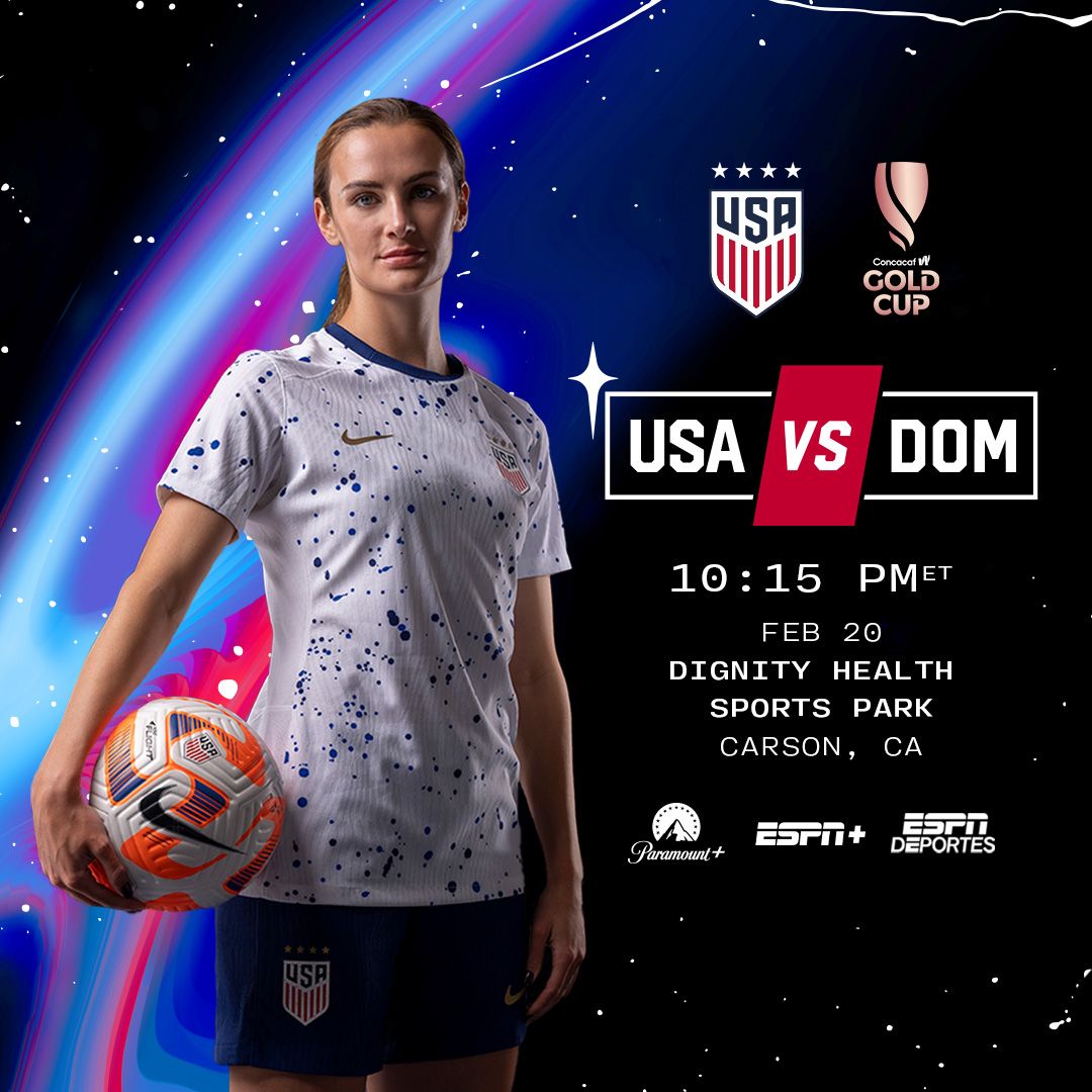 USWNT Opens 2024 Concacaf W Gold Cup Against Dominican Republic