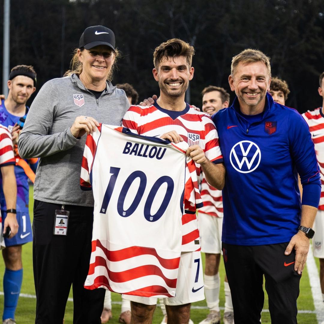 Adam Ballou Celebrates 100th Cap with U.S. Men’s CP National Team