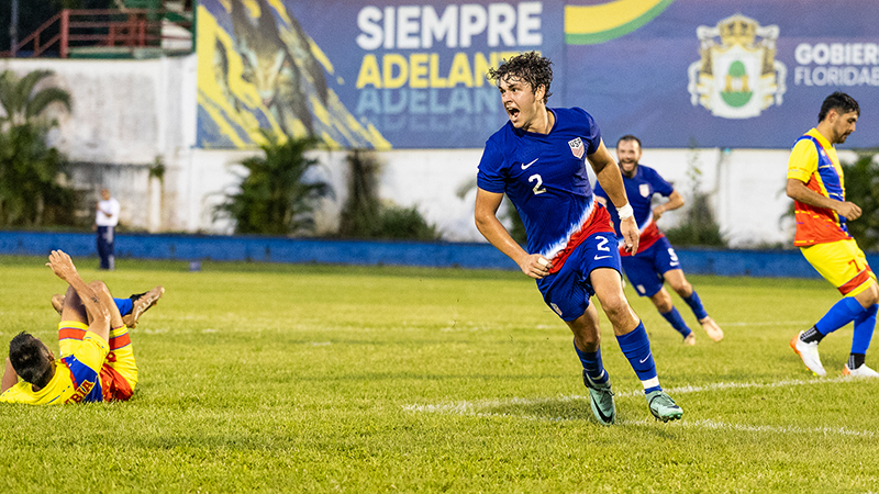 U.S. Men’s CP MNT Defeats Colombia 2-1 in First International Match of 2025