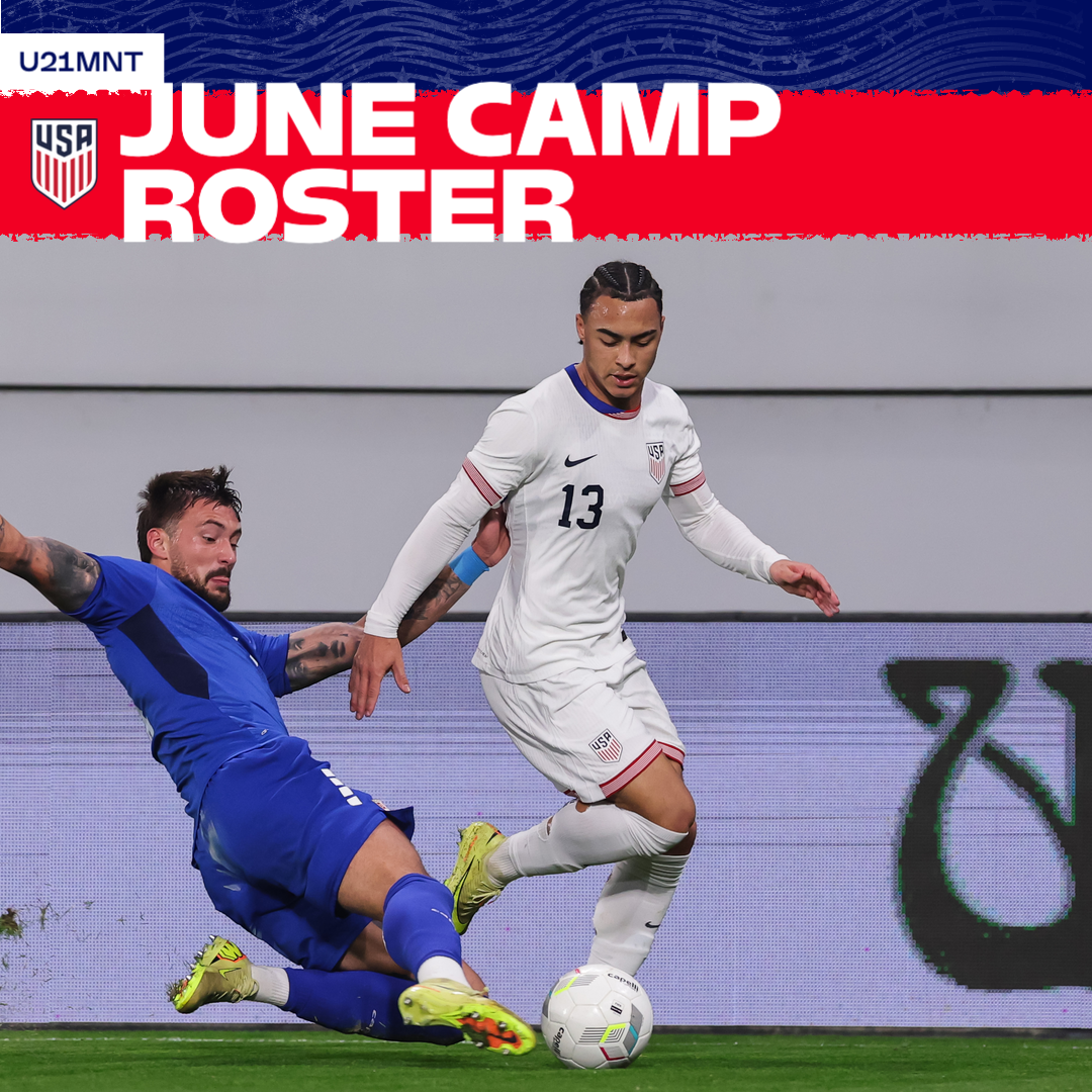 Nineteen Players Called to U.S. Under-21 Men’s National Team Training Camp in Slovenia