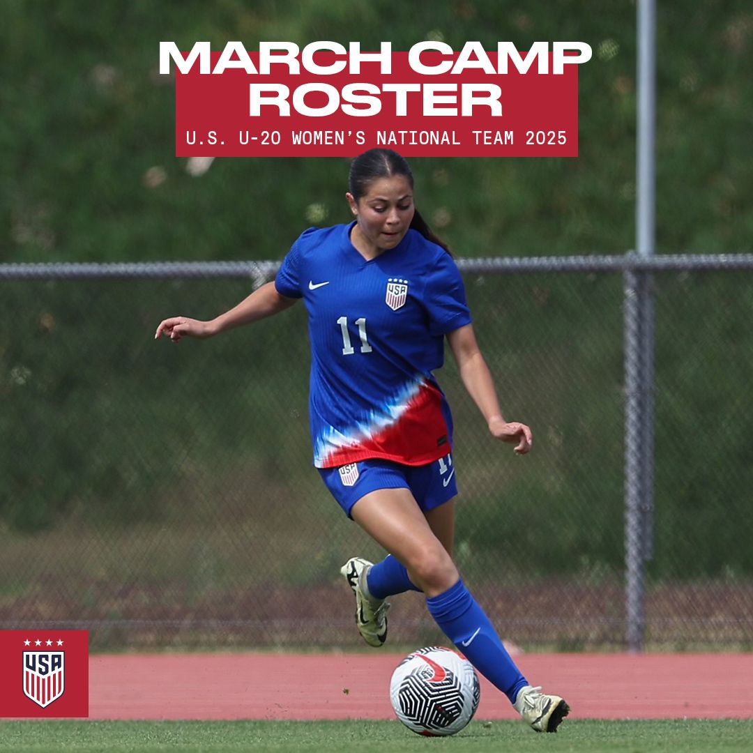 U.S. Under-20 Women’s National Team Calls 24 Players to Training Camp in Kansas City, Missouri