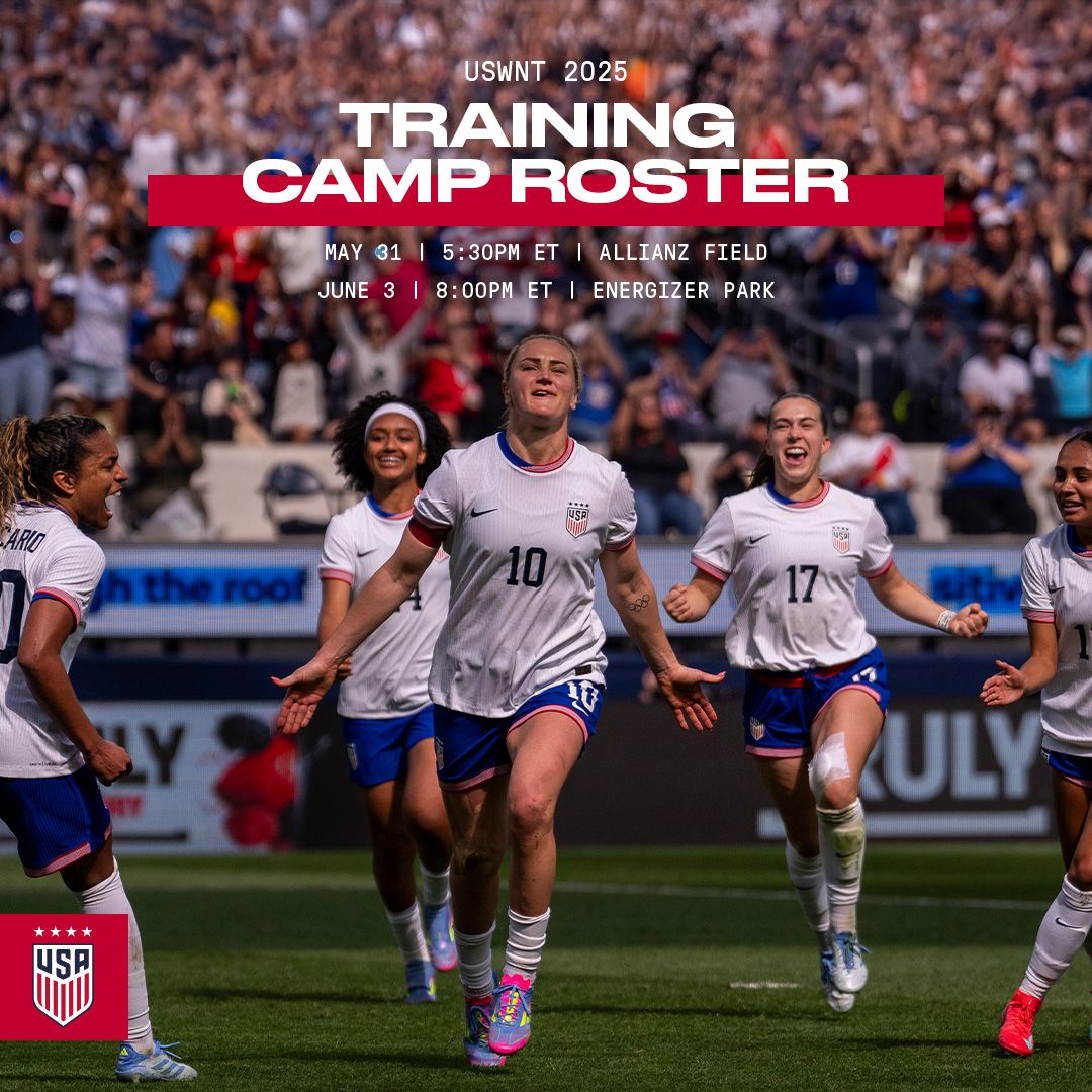 Hayes Names 24-Player USWNT Roster for Matches against China PR and Jamaica