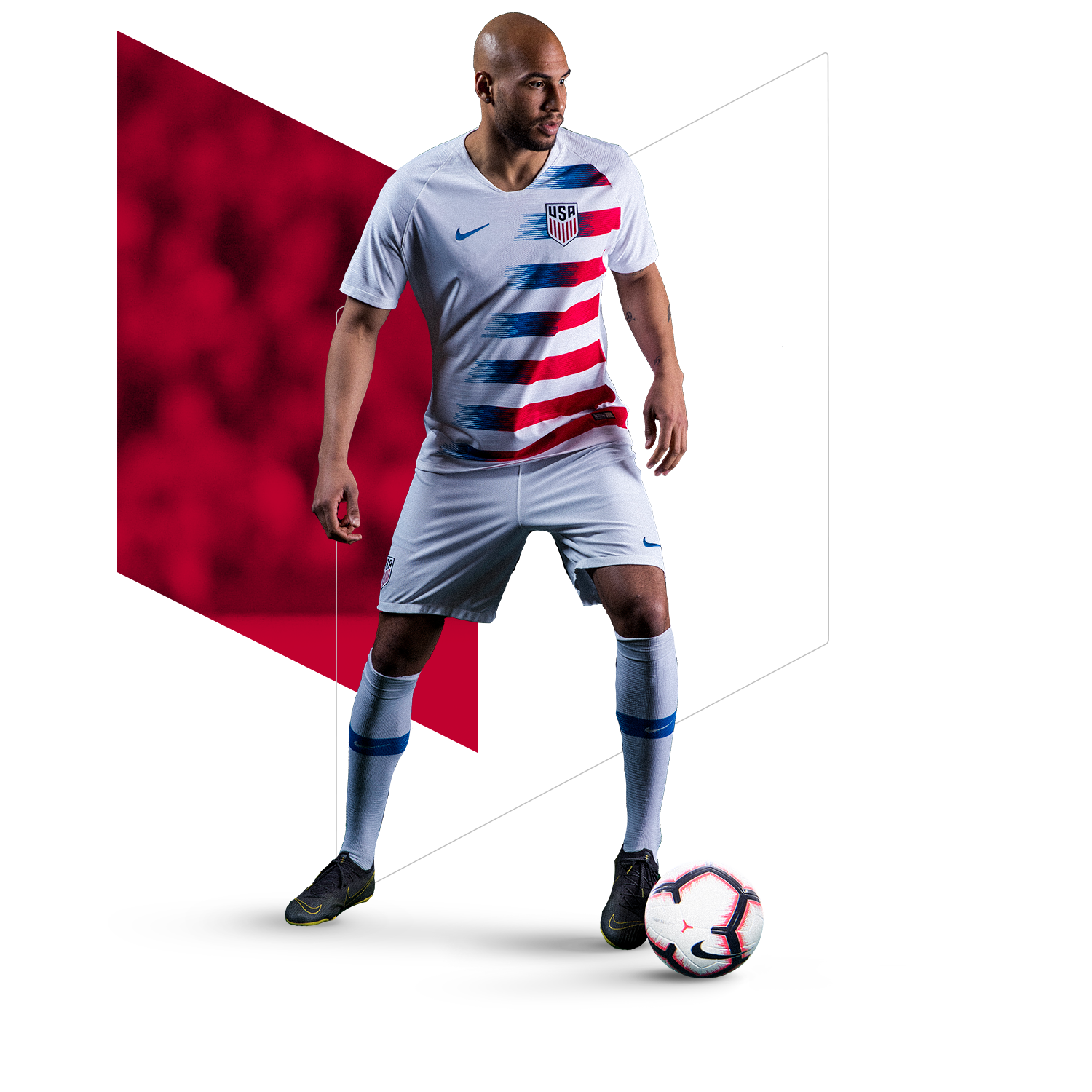 Photo of the soccer player