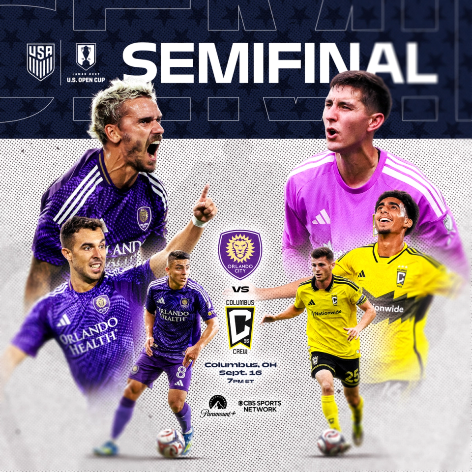 2026 U.S. Open Cup Semifinals: Columbus Crew and Orlando City SC Seeking Second Open Cup Title