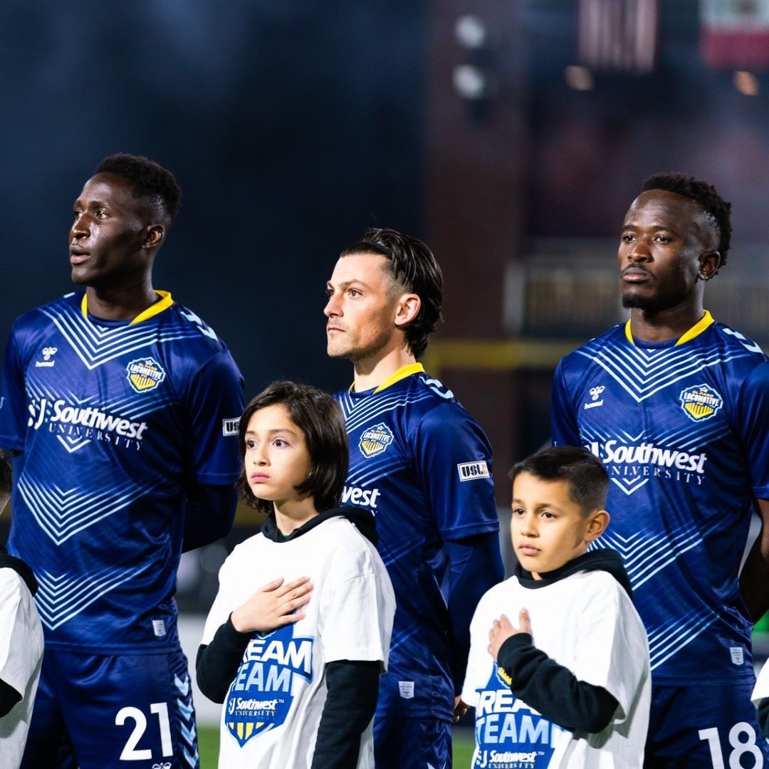 Pressure On as El Paso Locomotive Lucas Stauffer Face Cup Hoodoo