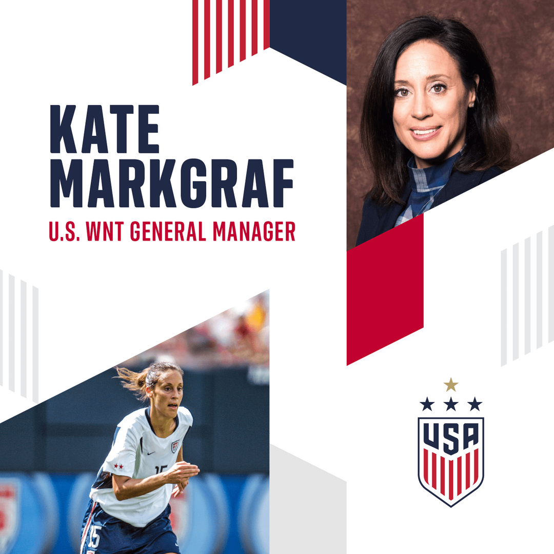 USSF Elevates Earnie Stewart To Sporting Director And Names Kate Markgraf WNT General Manager