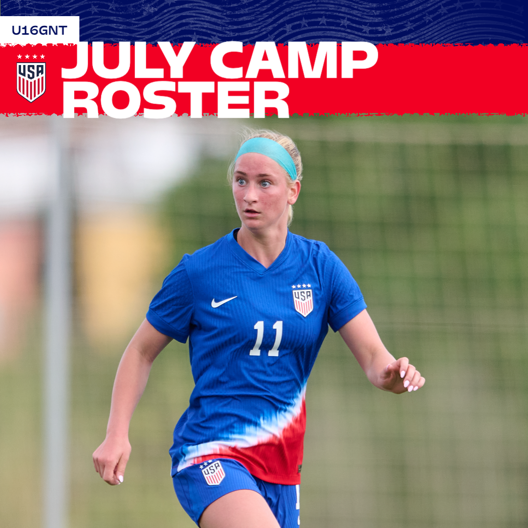 U.S. Under-16 Girls’ National Team Will Come Together for a Training Camp and Matches Against Mexico at the Arthur M. Blank U.S. Soccer National Training Center