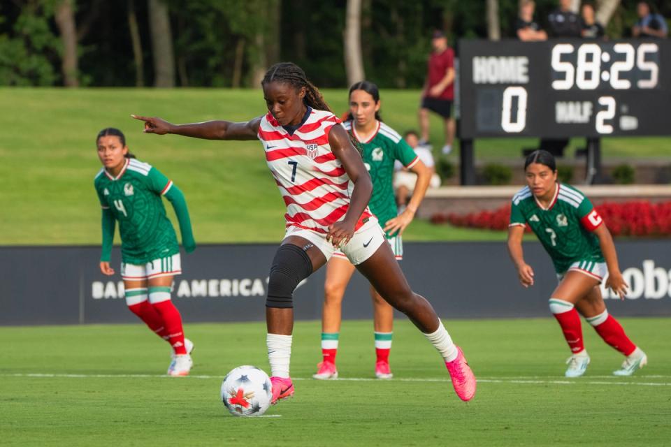 U.S. Under-17 Women’s National Team Draws 1-1 With Mexico in First of Three Games at the Arthur M. Blank U.S. Soccer National Training Center