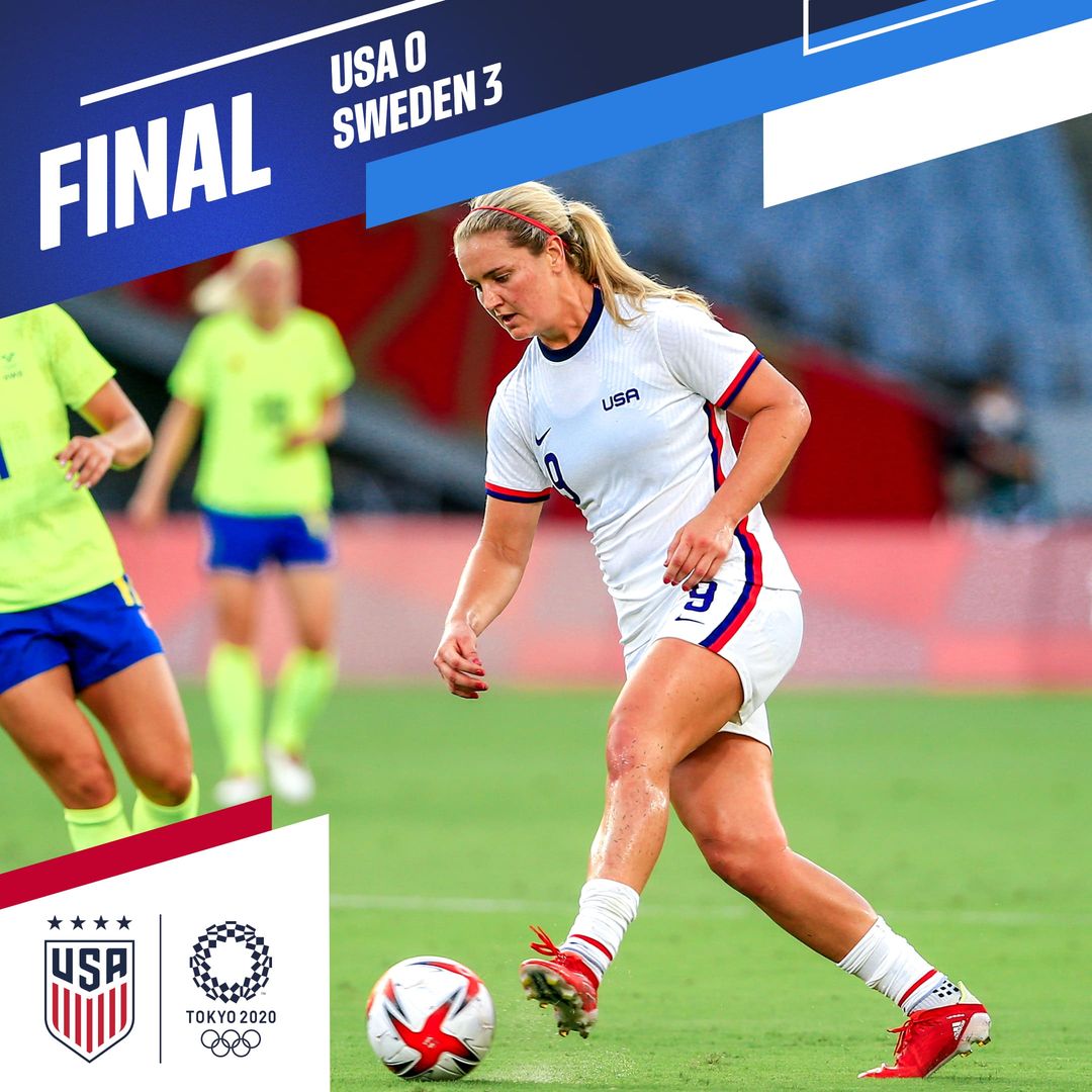 U.S. Women’s National Team Falls to Sweden 3-0 in Opening Match of 2020 Tokyo Olympic Games