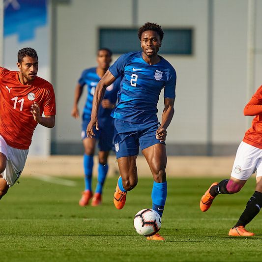 U23 MNT Falls to Egypt in First Game of 2020 Summer Olympic Cycle