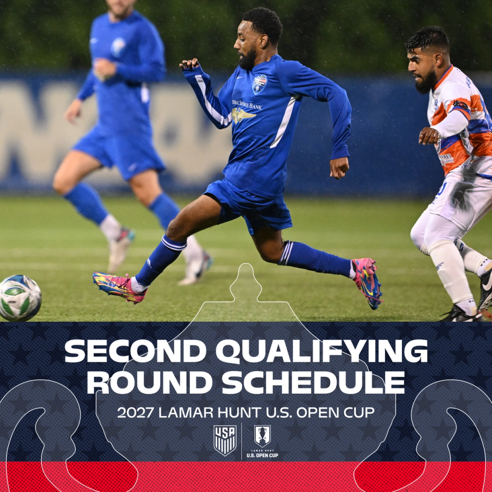 Schedule Confirmed for 2027 Lamar Hunt U.S. Open Cup Second Qualifying Round
