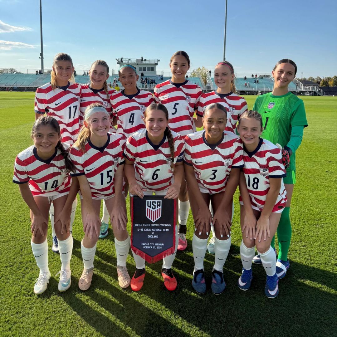 U.S. Under-16 Girls’ National Team Defeats England, 2-0, in First of Two Matches in Kansas City