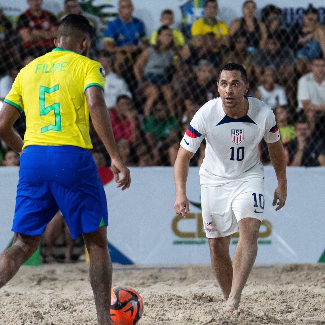U.S. Men’s Beach Soccer National Team Falls 6-3 to Brazil in Opening Match of 2024 Maranhão International Cup