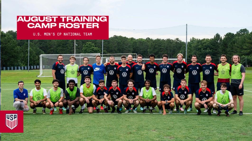 CP MNT August training camp roster
