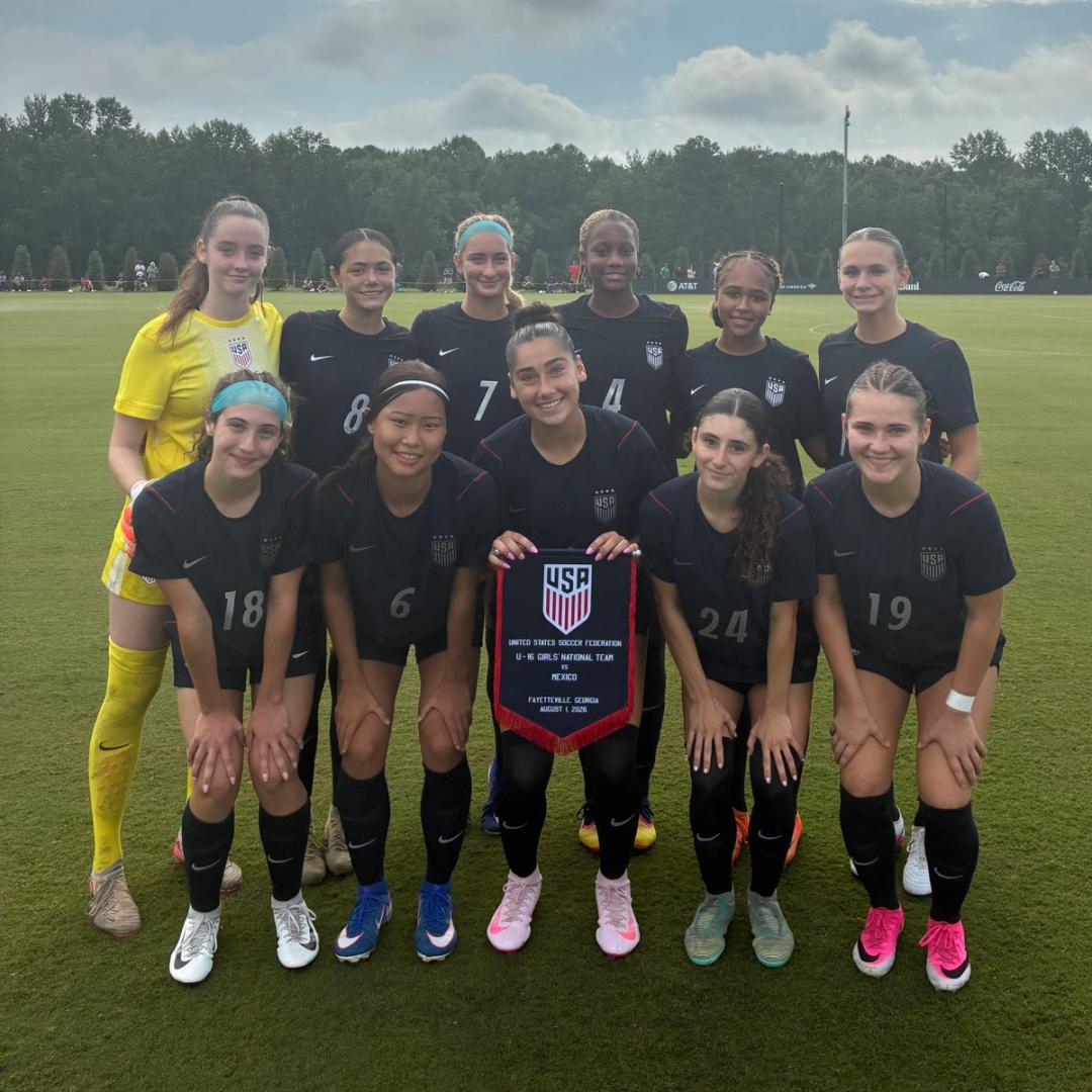 U.S. Under-16 Girls’ National Team Rolls Past Mexico, 7-0, to Sweep Two-Game Series at the Arthur M. Blank U.S. Soccer National Training Center