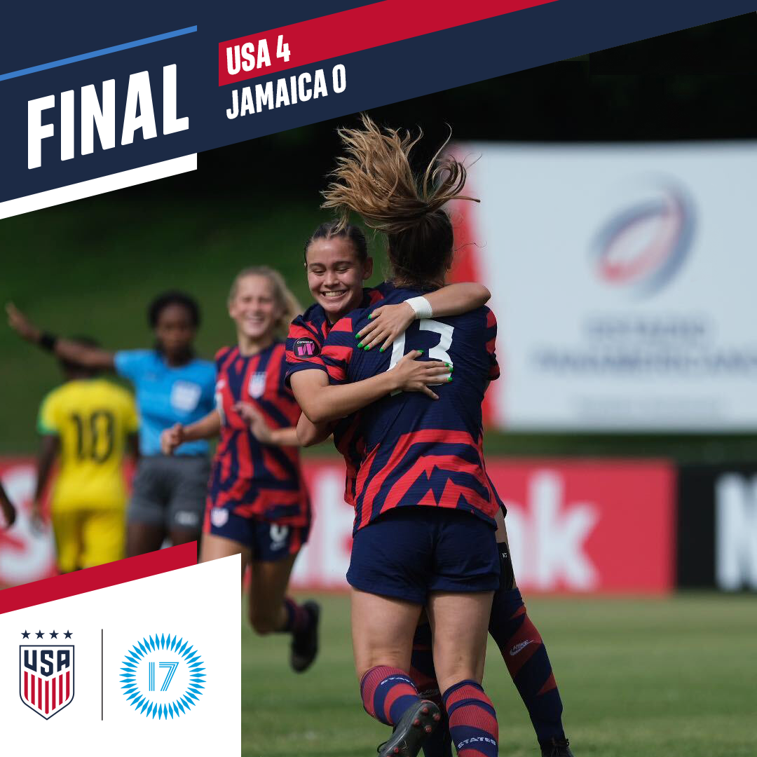 2022 Concacaf Womens U 17 Championship USA 4 Jamaica 0 Match Report Stats Standings