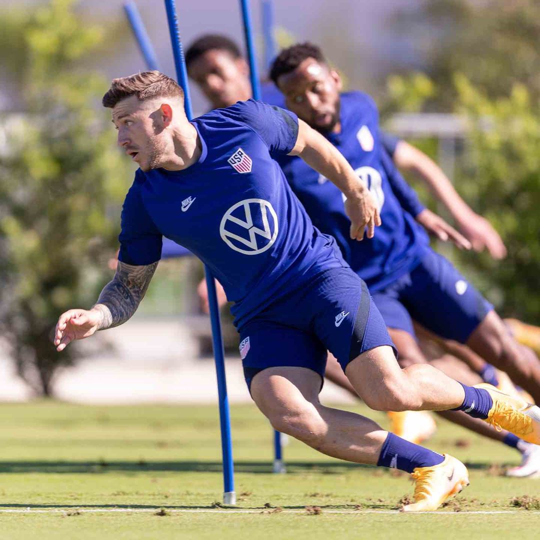 ARRIOLA Being Back With USMNT is Special Following February ACL Injury