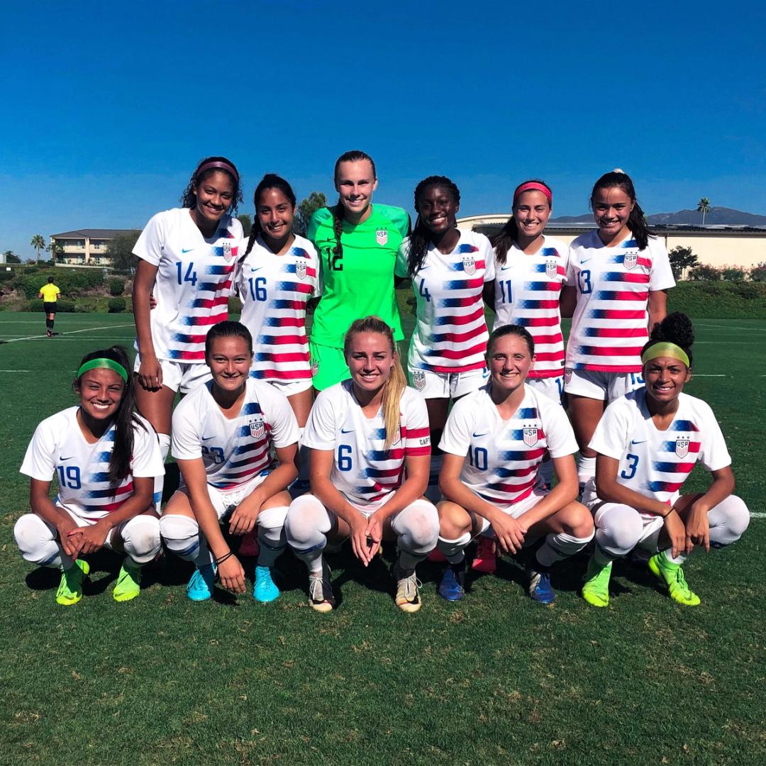 US U20 WNT Beats Japan 1 0 To Cap San Diego Training Camp