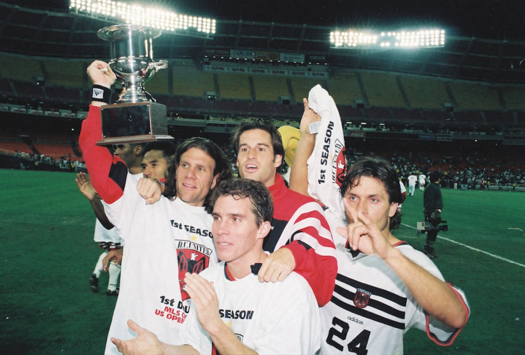 First-year side D.C. United became the first MLS team to win the U.S. Open Cup, topping the Rochester Rhinos at RFK Stadium (Image Credit: D.C. United)
