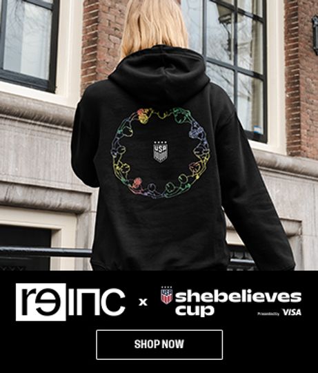 SheBelieves Cup x Re-Inc