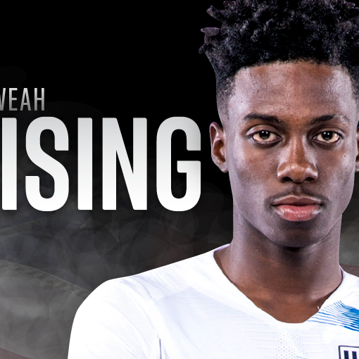 RISING: Tim Weah