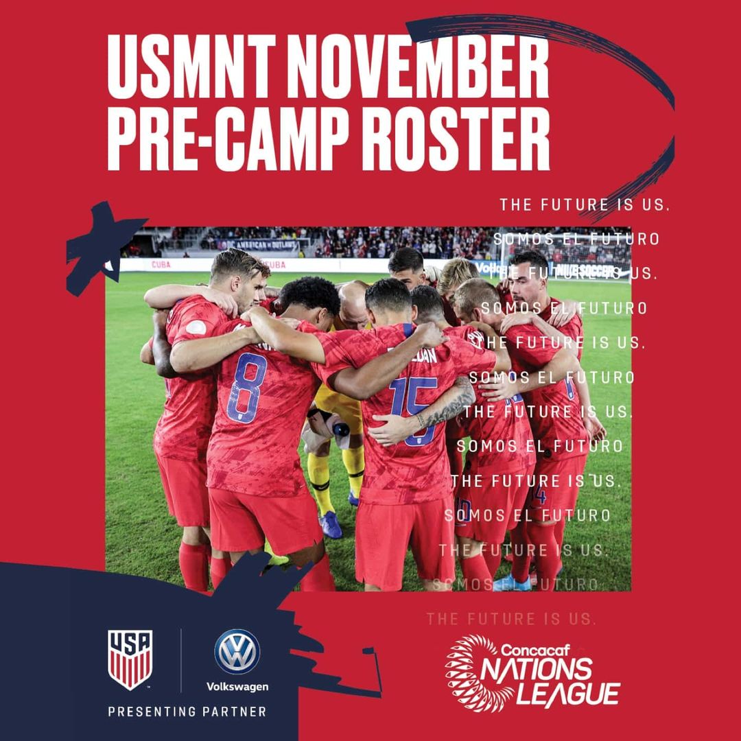 Berhalter Calls 20 Players for Pre Camp Ahead of Nations League Group Finale