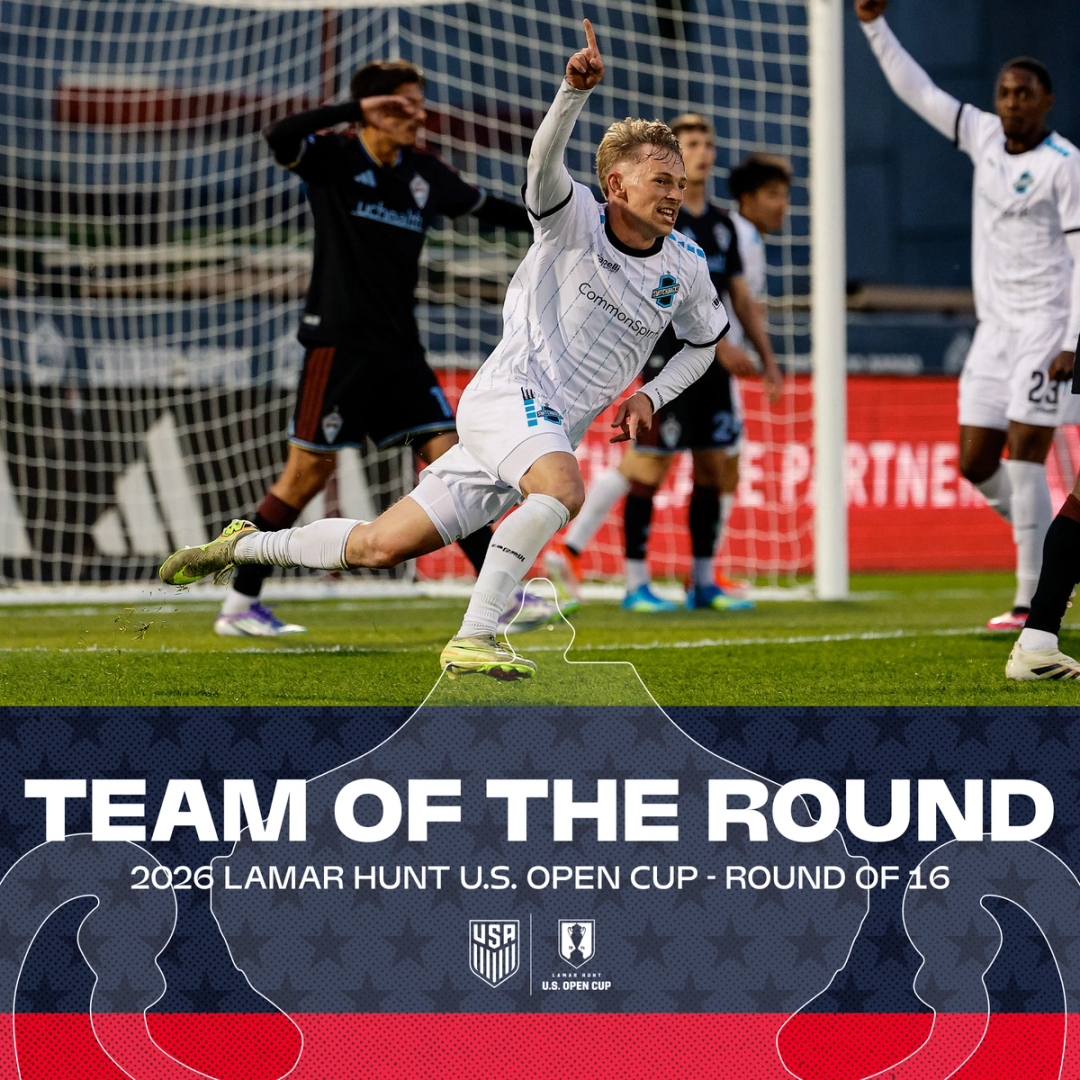 2026 U.S. Open Cup Team of the Round - Round of 16