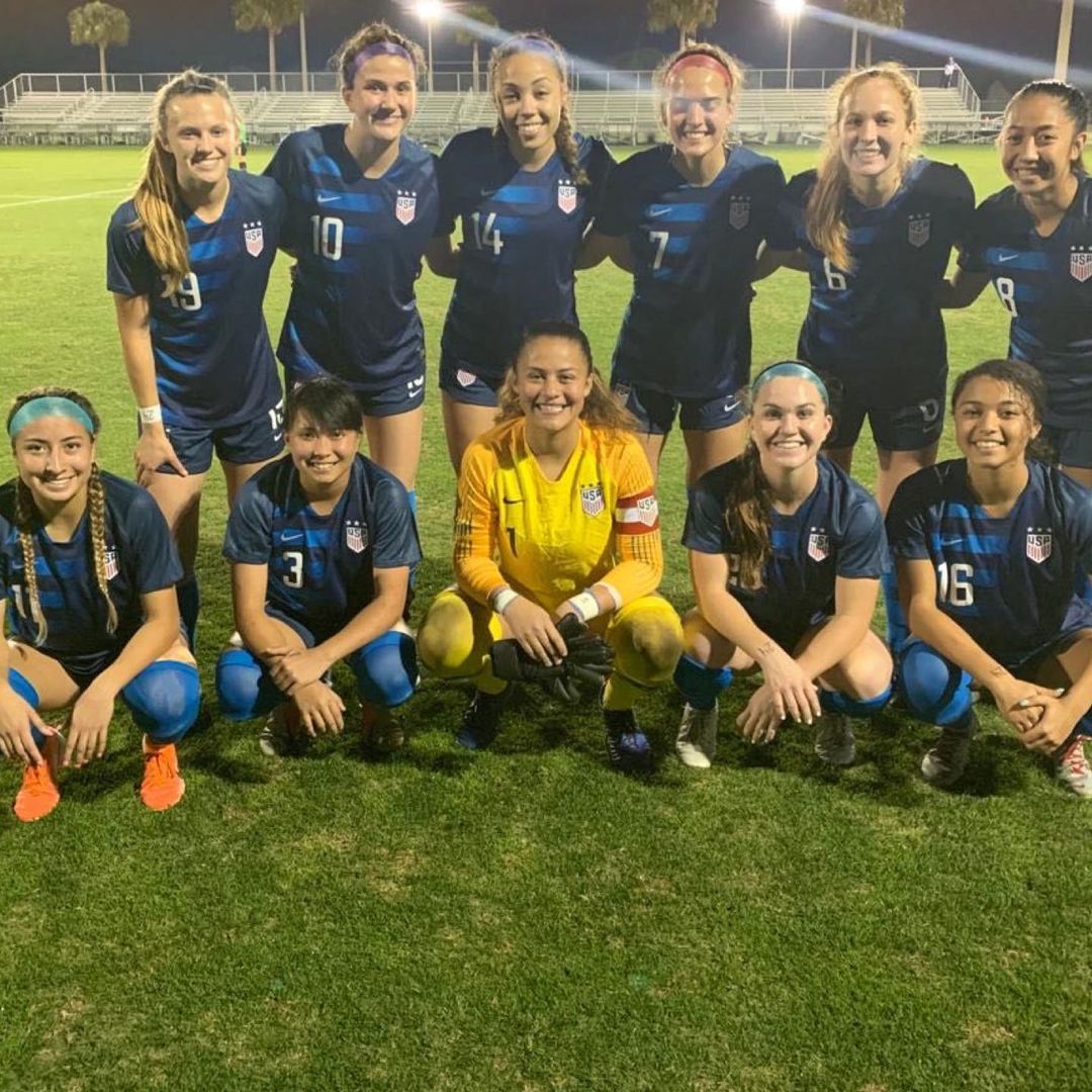 U18 USWNT Falls to Netherlands 2 1 to Finish Second in 2020 Tricontinental Cup