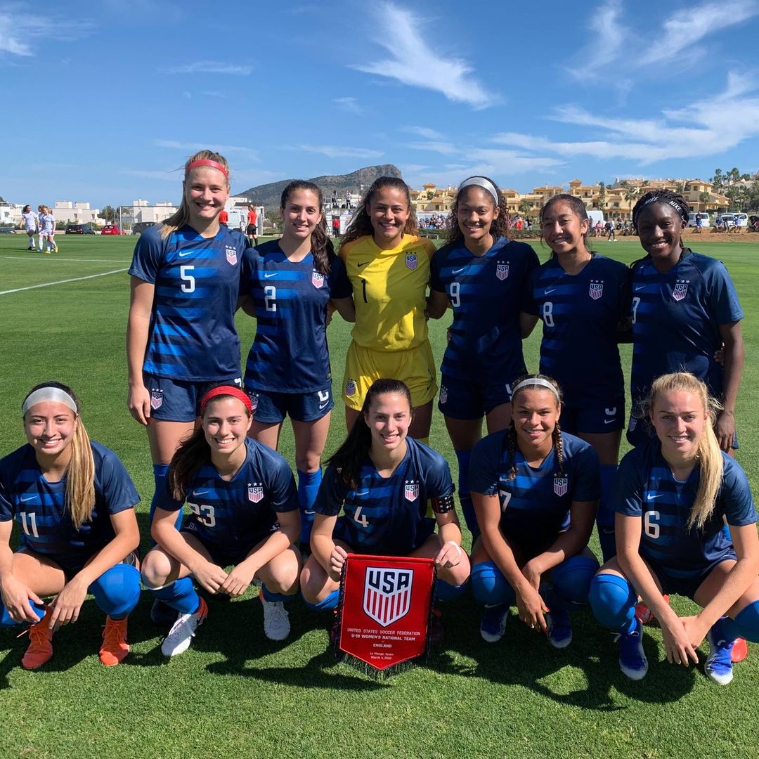 U19 USWNT Defeats England 3 0 to Open Tournament in La Manga Spain