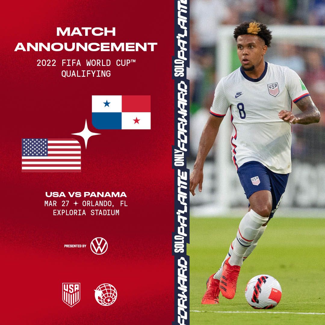 US Soccer Selects Orlando to Host Final Home FIFA World Cup Qualifier of 2022 Cycle