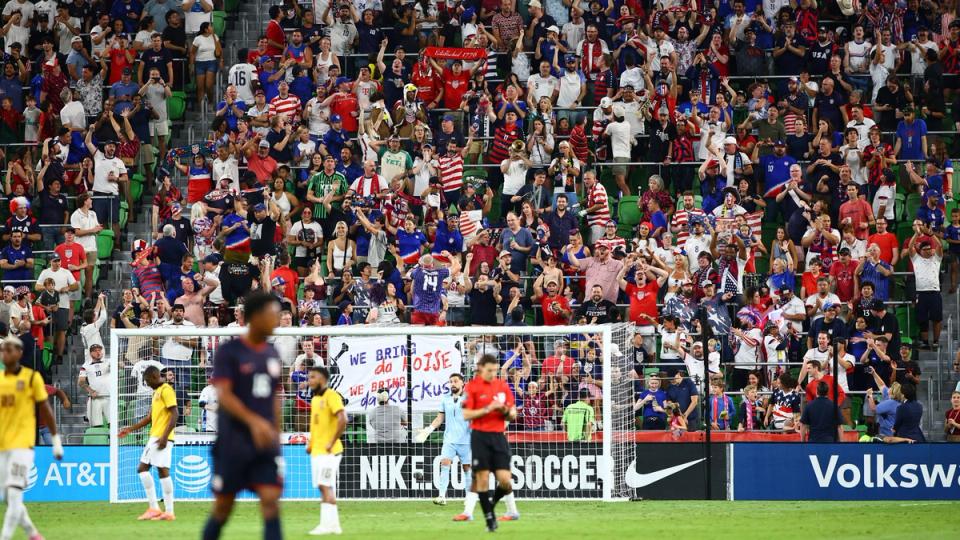 Sellout crowd for USMNT vs. Ecuador in Austin, Texas