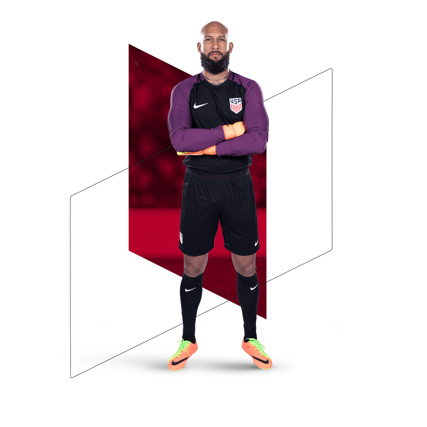 Photo of the soccer player