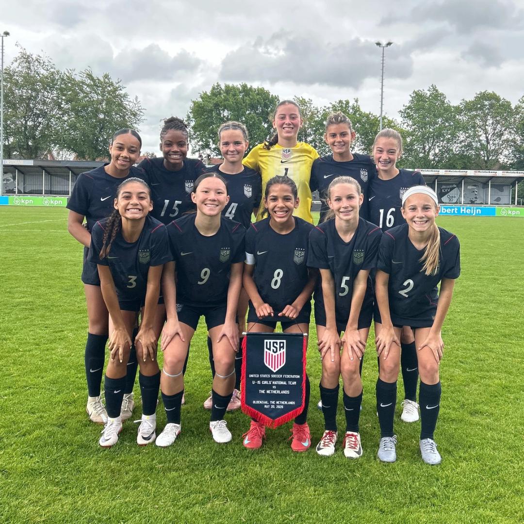 U.S. U-15 Girls’ National Team Falls, 4-1, to the Netherlands